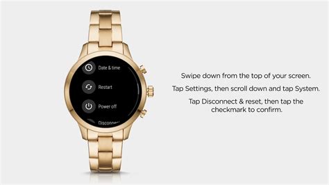 how do you reset a michael kors watch|Michael Kors Access Runway Smartwatch .